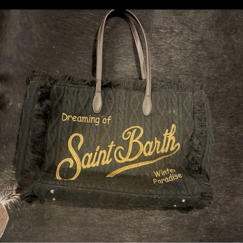 Black and Gold Tote Bag
